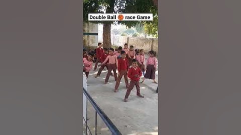 Double Ball 🏀 race game #shorts#Primay pathshala #Nipun Bharat mission Up #viral