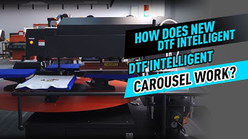 How Does NEW DTF Intelligent Automated Heat Press Carousel Work?