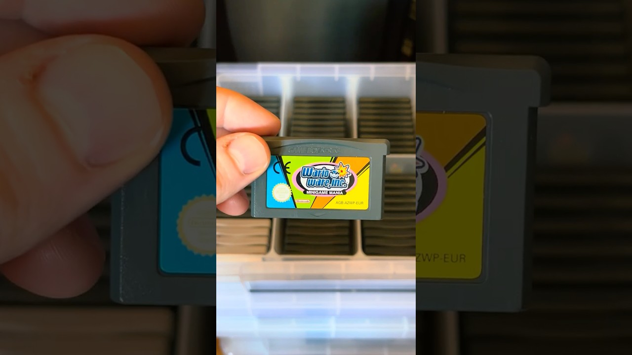 1 Jeu de Game Boy Advance Wario Ware,Inc. Minigame Mania Mega Mini-Jeux Blister