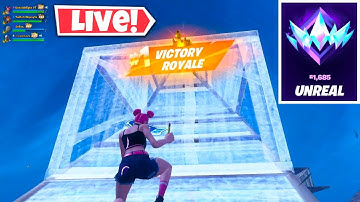 Climbing the Ranks in Unreal Today (Reaching Top 1,000 Today?) | !rank !tiktoklive