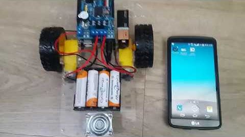 Arduino Uno 로 L298P 모터 쉴드와 HC-06 블루투스 모듈을 사용해서 블루투스 스마트 카 만들어 보기