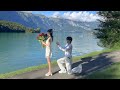 I Proposed To My Beloved Girlfriend In Switzerland 