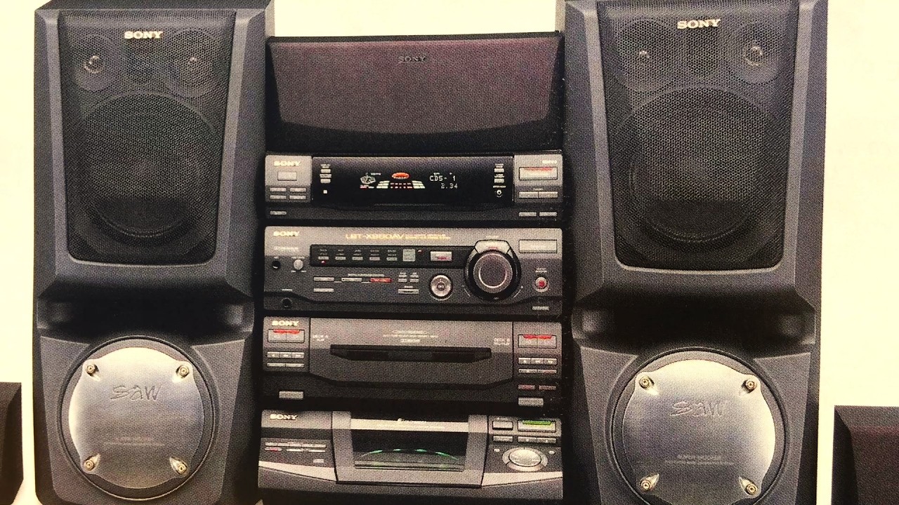 Sony Midi-Mini-Micro System Hi-Fi with Technical Data | Catalog in