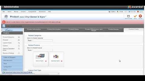 How to create Virtuemart Custom fields