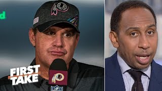 Jay Gruden’s firing is ‘too little too late’ for the Redskins – Stephen A. | First Take