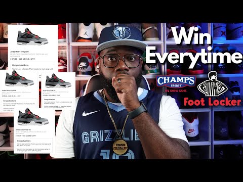 How to Win Raffles On Footlocker & Champs: FLX App