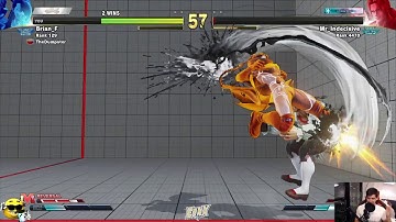 The first time Seth ex axe kick did anything