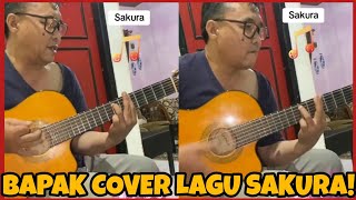 BAPAK INI COVER LAGU SAKURA JAGO BANGET MAIN GITARNYA!