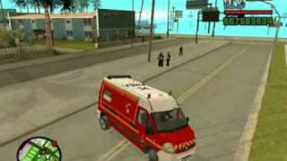 gta san andreas ambulance crash