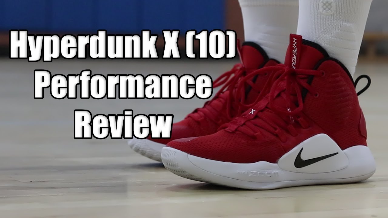 hyperdunk x performance review