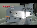 Kaka industrial hs hand lever shear plate shear