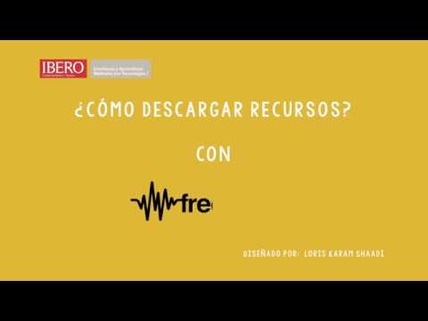 ¿Cómo descargar recursos con Freesound?