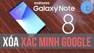 Hướng dẫn xóa xác minh Google cho Samsung Note 8 bằng Bluetooth