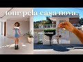 Tour pela minha casa nova vazia 🏠🗝 | diário de mudança