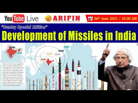 Development of Missiles in India - by Kamlesh Sir for SSC, UPSC, Bank, Railway Exams.
