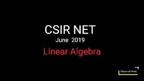 #CSIR #NET #MATHEMATICS | #JUNE 2019| #LINEARALGEBRA | BEST SOLUTION | #DIAGONALIZABLE MATRIX |