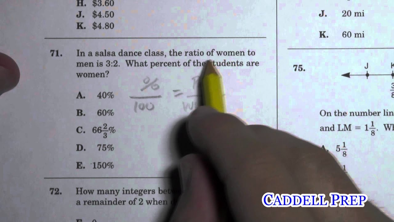 SHSAT Handbook Test Form A Question 71 Answer - YouTube