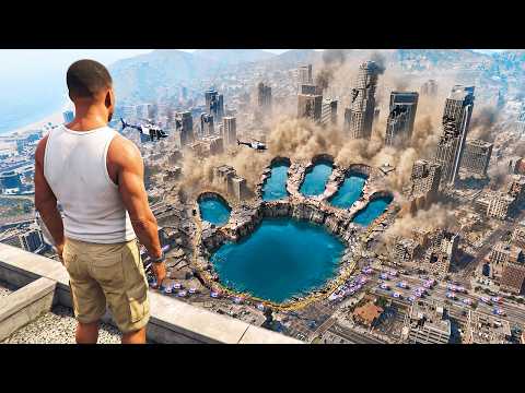 I Found a HUGE Mysterious Hand Print in GTA 5!