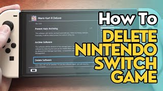 كيفية حذف ألعاب Nintendo Switch screenshot 5