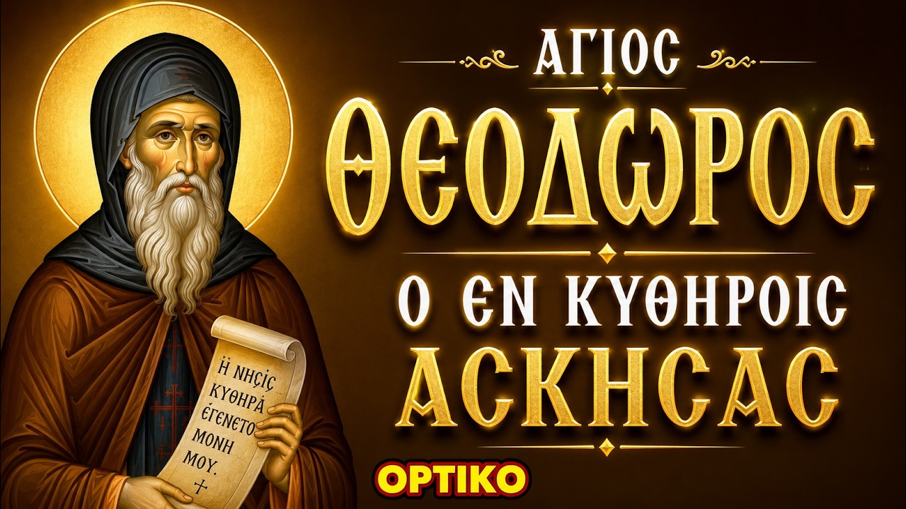 Όσιος Θεόδωρος Ο Εν Κυθήροις Ασκήσας
