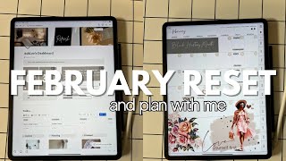 February 2024 Plan with Me | Notion | 2024 Planner Setup | Goal Setting | Reading Journal