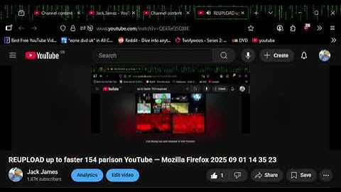 REUPLOAD up to faster 154 parison YouTube — Mozilla Firefox 2025 09 01 14 35 23   YouTube — Mozilla
