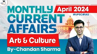 Monthly Current Affairs 2024 | History and Art & Culture | April 2024 | UPSC | StudyIQ IAS