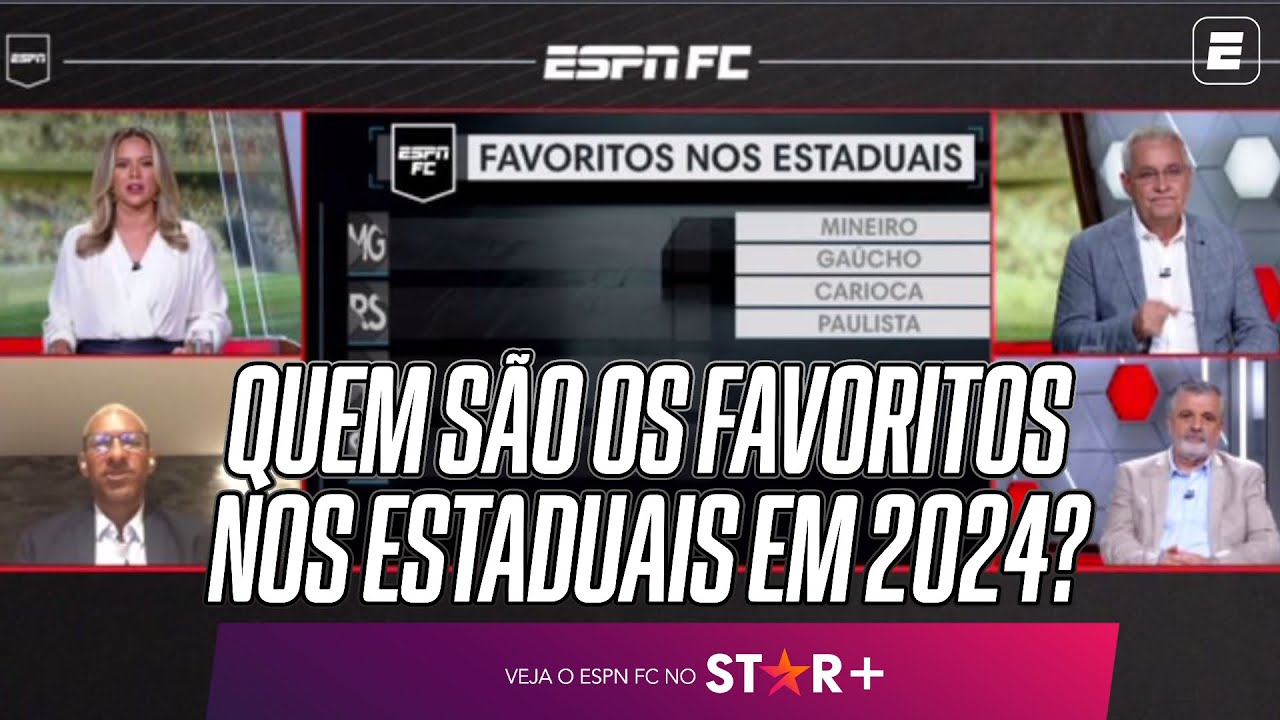 FLAMENGO NO RIO? PALMEIRAS EM SÃO PAULO? E NO SUL? | QUEM SÃO OS FAVORITOS NOS ESTADUAIS EM 2024