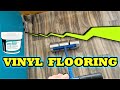 How to glue down and seam Vinyl sheet flooring