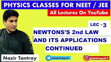 LEC#3 APPLICATIONS OF 2nd LAW BY NAZIR TANTRAY