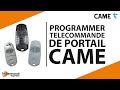 Comment programmer une tlcommande de portail came