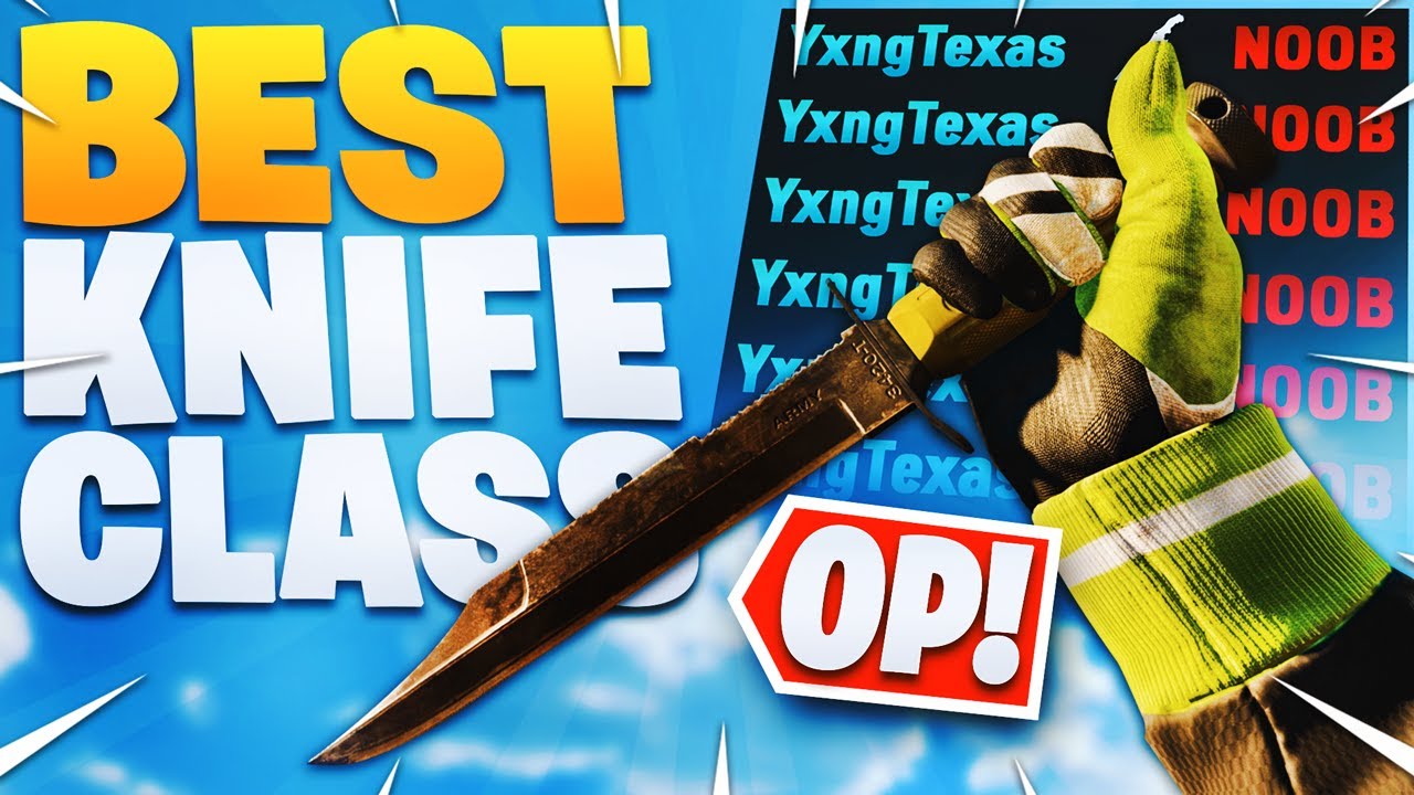 THE ABSOLUTE BEST SETUP FOR THE *KNIFE* IN BLACK OPS COLD WAR 🤣