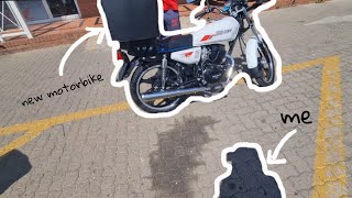 Mini Vlog | Buying a Motorbike | South African  YouTuber