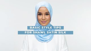 Best For Oval Face: Shaping Your HIjab with dUCk Satin Silk Scarf screenshot 2