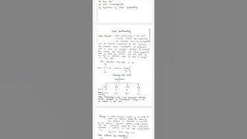 MSc.2nd Sem.,Mass Spectrometry, Quick Revision Notes
