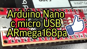 Arduino Nano с micro USB. Atmega168pa. Краткий обзор