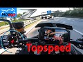 Kawasaki Z H2 (2020) - TOPSPEED on AUTOBAHN - GPS 269km/h