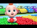 Color balls  sing a song  colors for kids with leo  nursery rhymes  kids songs