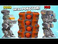 МОЙ ПЕРВЫЙ БОСС! И СЕКРЕТНЫЙ КЕЙС в игре SUPER MECHS БИТВА РОБОТОВ