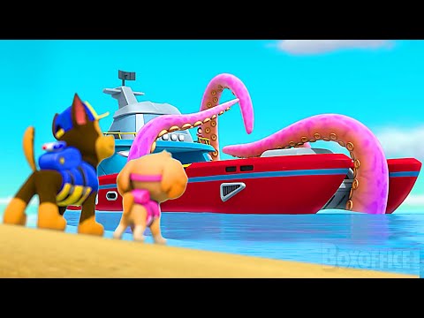 La Pat’ Patrouille VS le Monstre Géant aux Tentacules | Pat' Patrouille | Extrait VF