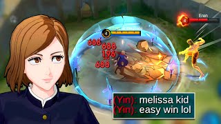 YIN TOTALLY DESTROYED MY MELISSA ON HIS OWN DOMAIN! ( WHO WIN? )