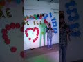 First stage show singing