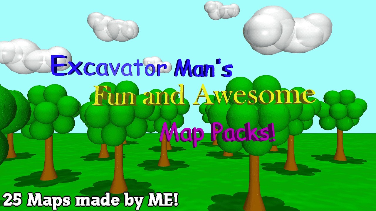 Baldi's Basics Plus Excavator Man's Fun And Awesome Map Packs Map Pack 5!