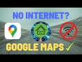 How to use Google Maps OFFLINE! | FREE and EASY | Google Maps Offline |