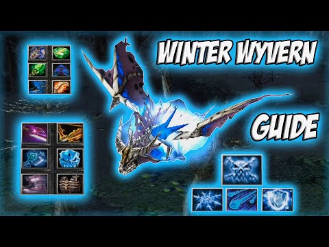 Видео: Winter Wyvern Guide | Гайд на Винтер Виверна | Какой билд всё же ЛУЧШЕ? Как работает УЛЬТ?