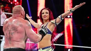 Deleted: OMG Brock Lesner touches Sasha Banks Boobs