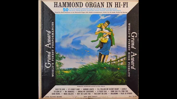 Hammond Organ In Hi Fi - David Harkness (1958)