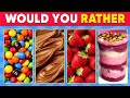Would You Rather…? 🍬 Sweets vs Desserts Challenge 🍩 | Ultimate Candy Quiz Game! 🌈 Hawk Quiz
