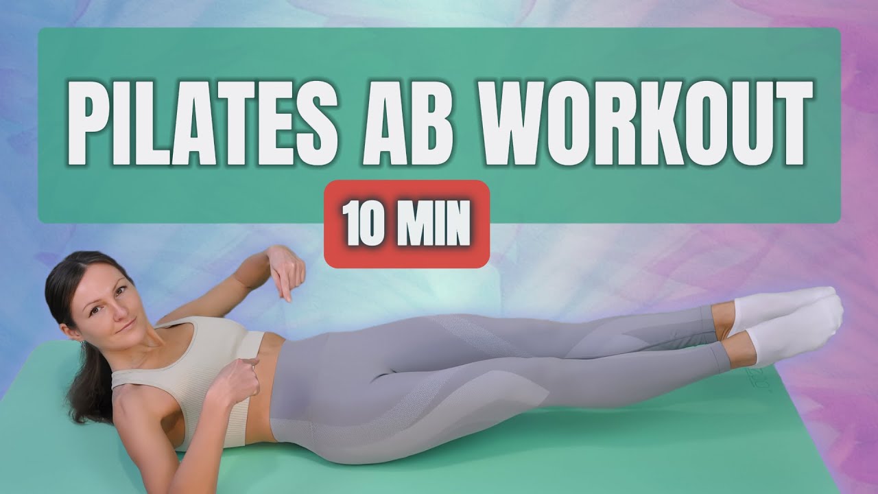 10MIN Everyday Pilates AB Workout flat stomach & slim waist YouTube