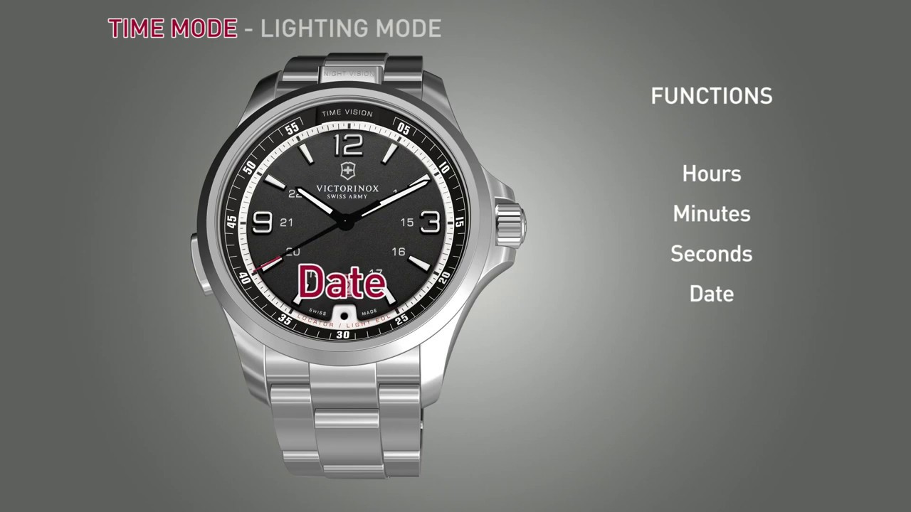 Instrukcja obsługi zegarka Victorinox Night Vision